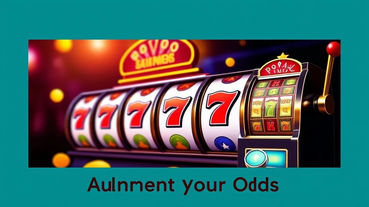 Augment Your Odds: 10 Strategies to Win Big at Slot Machine Games